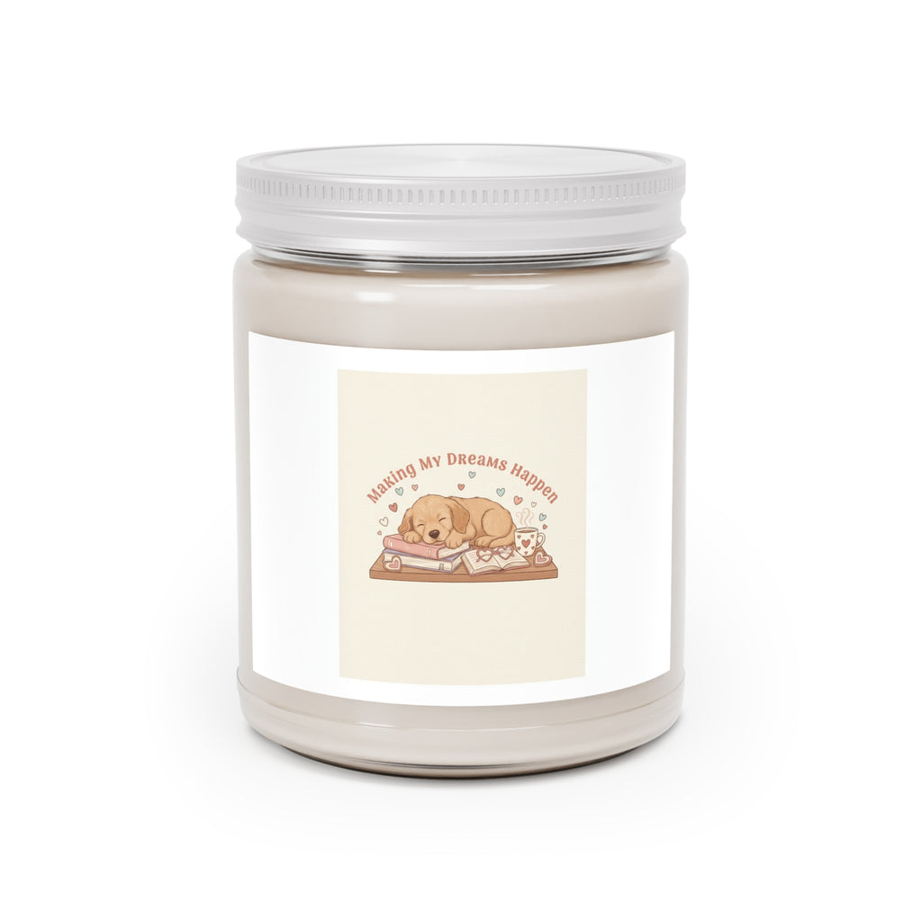 Making My Dreams Happen Puppy Scented Candle