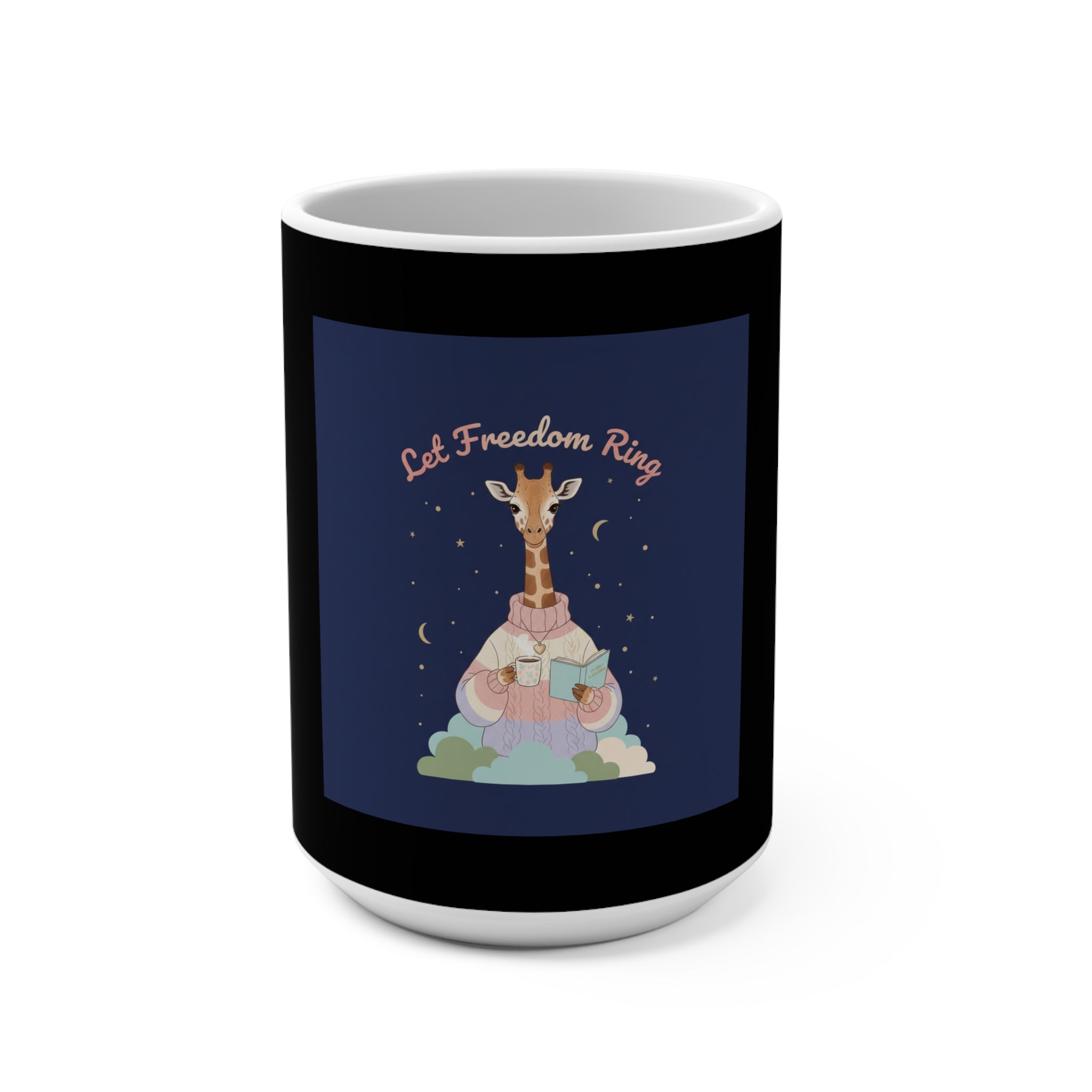 Giraffe Mug 15oz – Let Freedom Ring