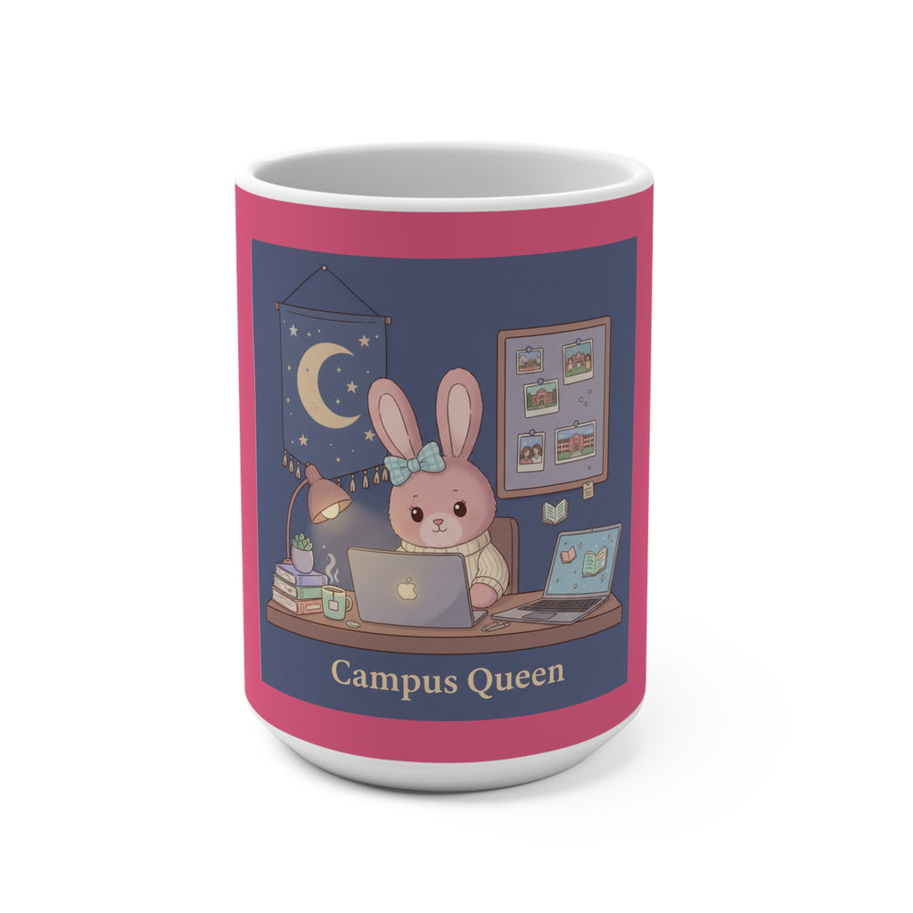 Rabbit Mug 15oz – Campus Queen