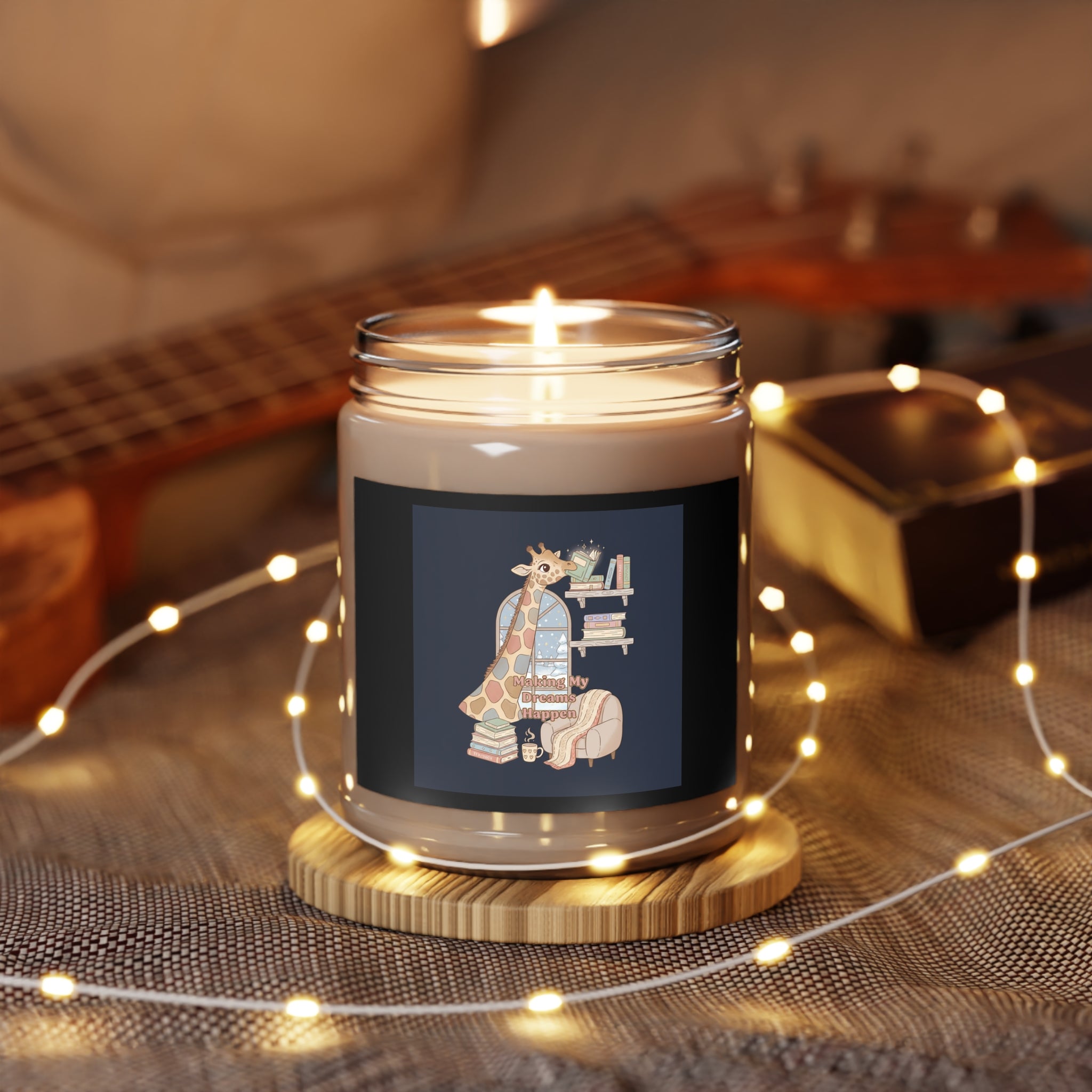 Giraffe Scented Candle – Making My Dreams Happen