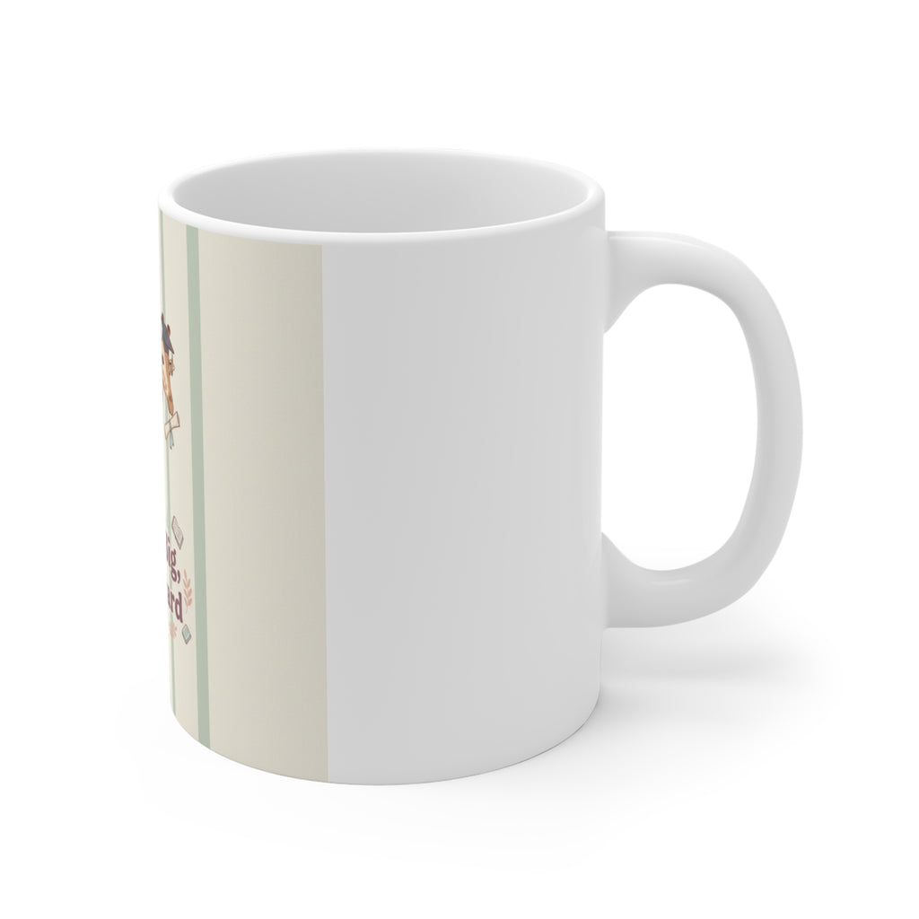 Dream Big, Study Hard Giraffe Mug 11oz