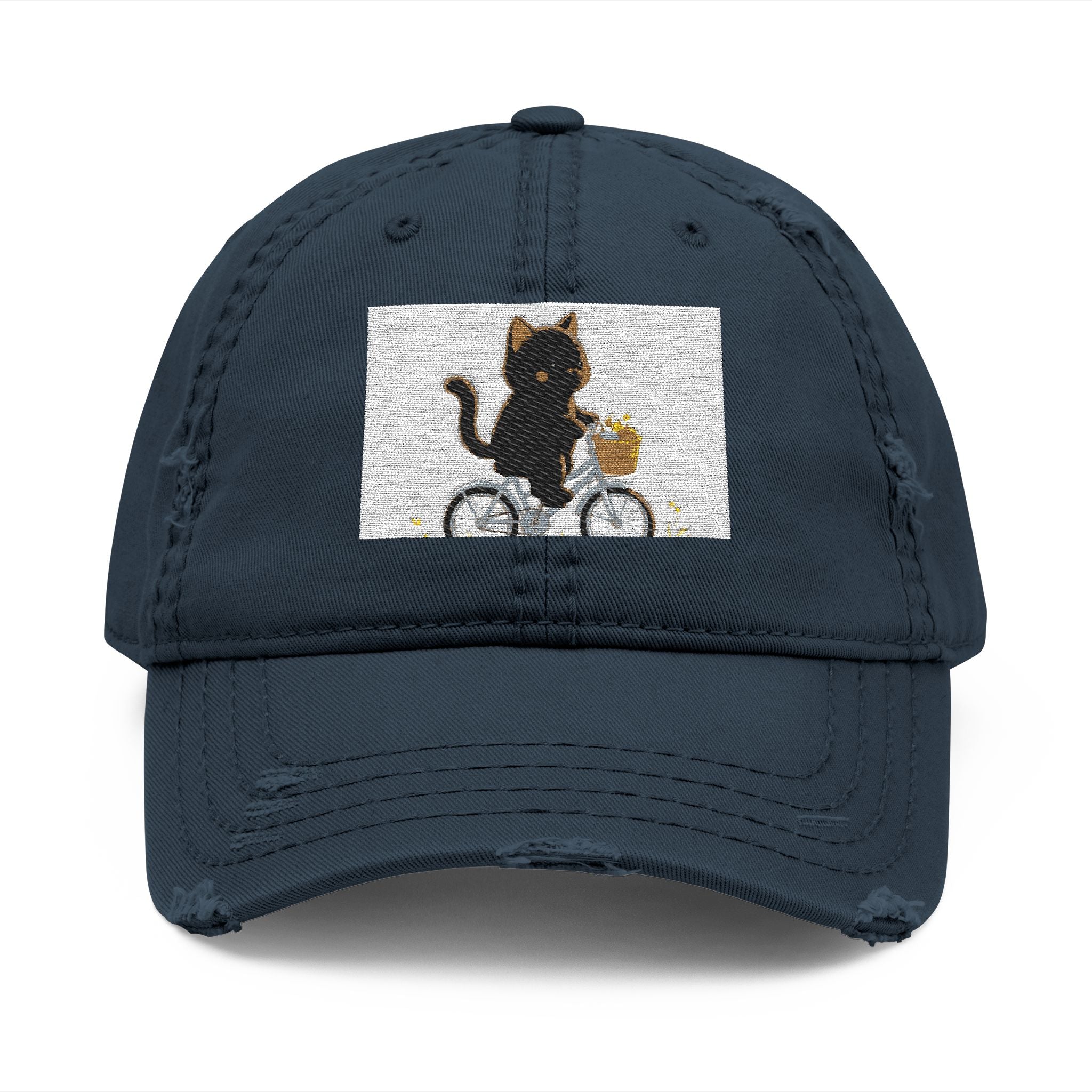 "Study Hard Dream Big" Black Cat Dad Hat | College Girl Gift | Fashion | KayKay Classics