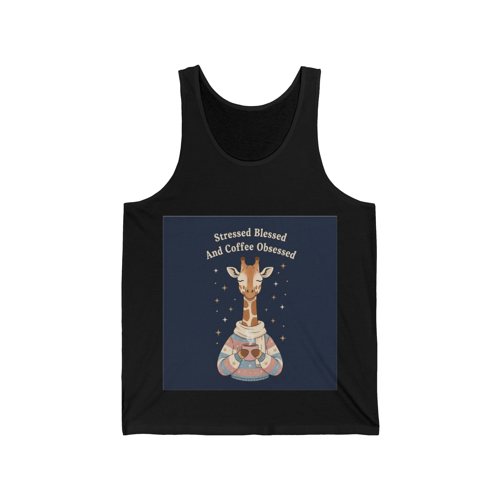Bunny Tank Top – Stressed Blessed and Coffee Obsessed