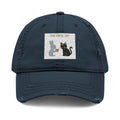 "LOVE CAN BE SOFT" Black Cat Dad Hat | College Girl Gift | Fashion | KayKay Classics