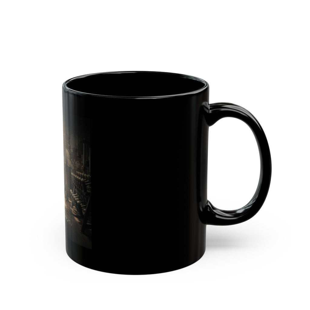 none Black Mug