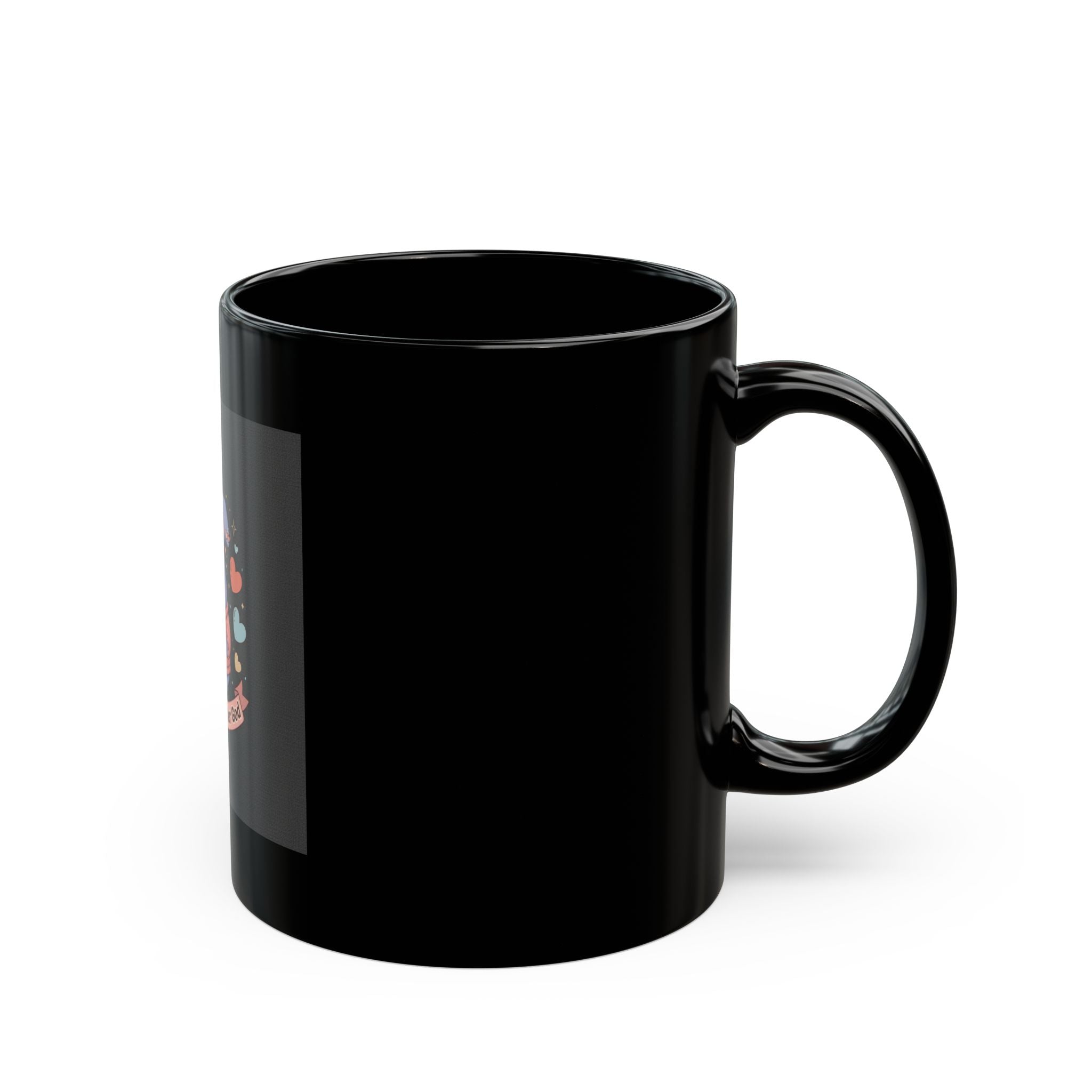 Bunny Black Mug 11oz – One Nation Under God