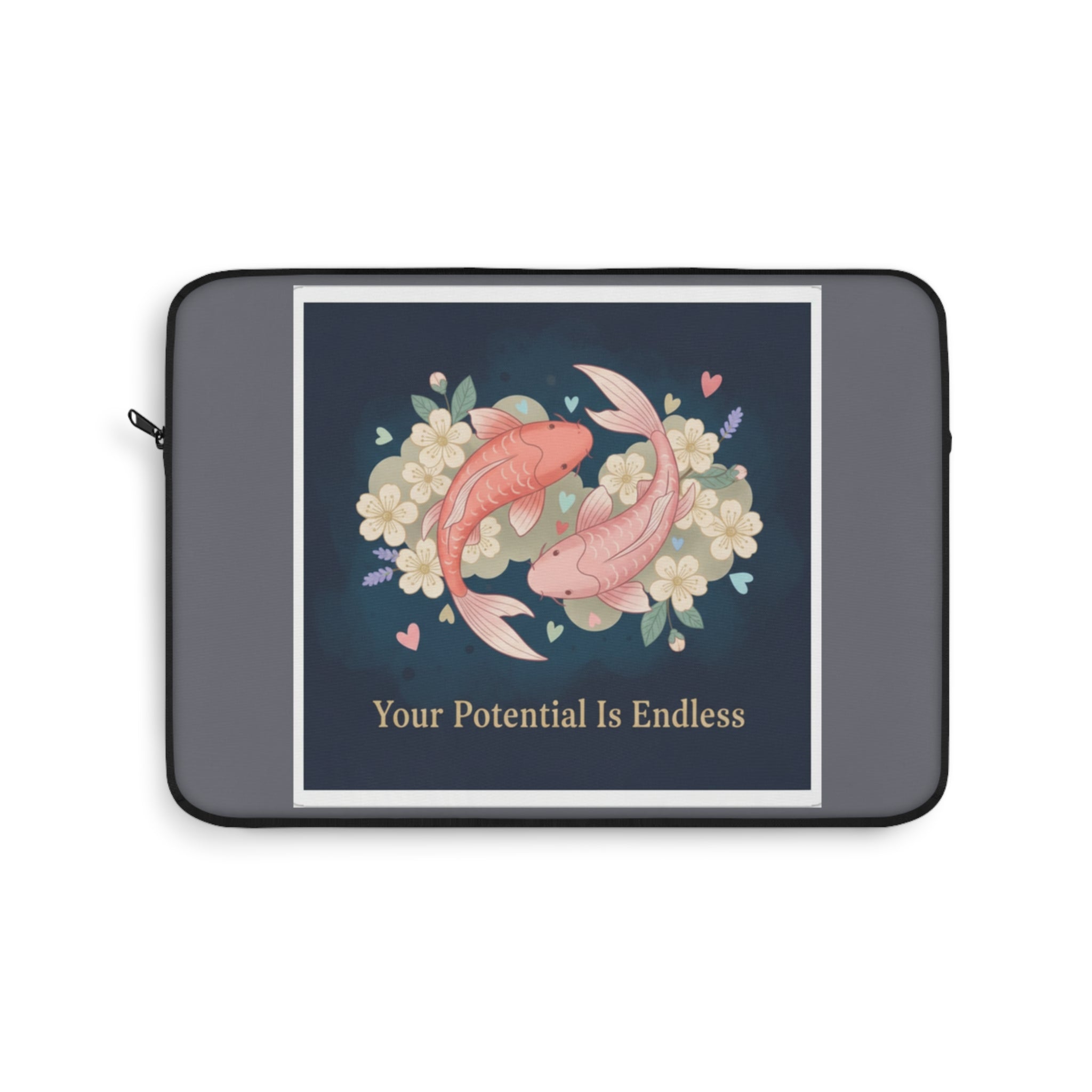 Koi Laptop Sleeve – Your Potential is Endless