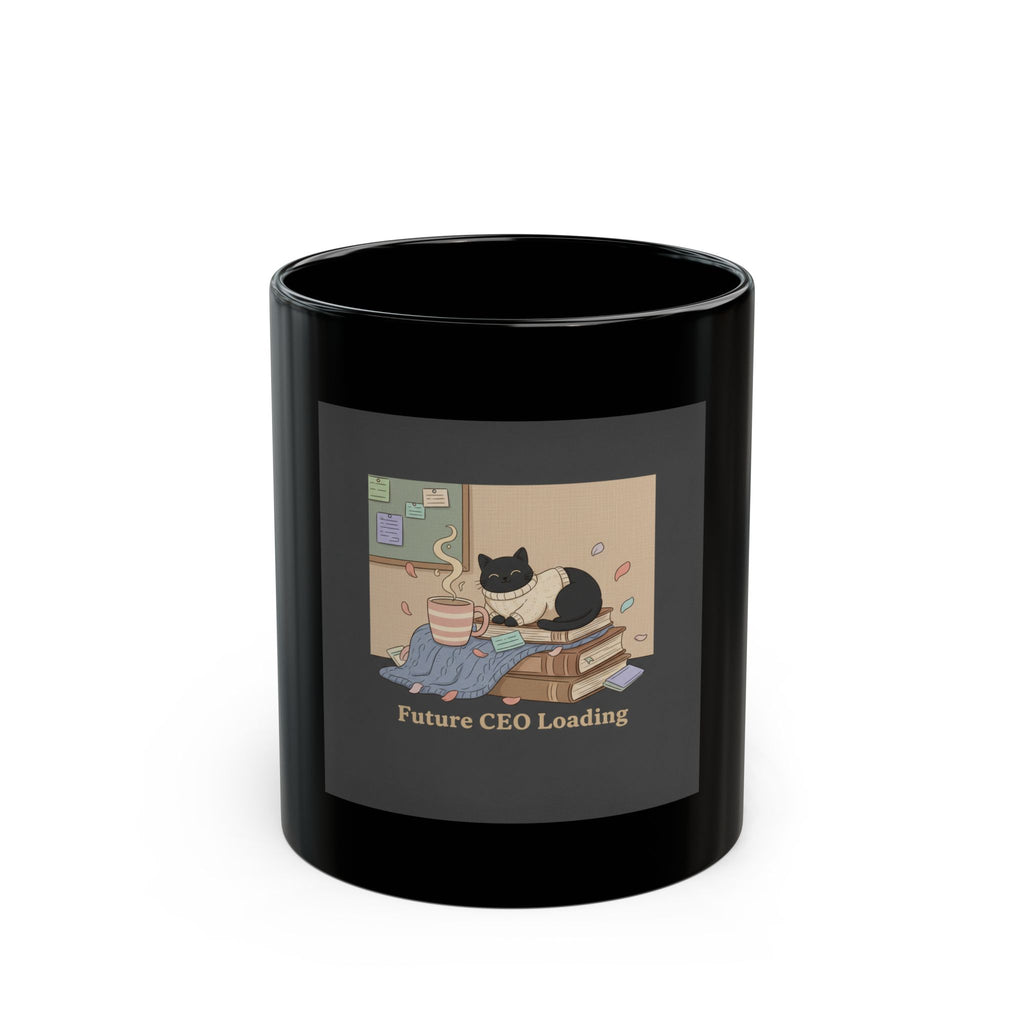 Black Cat Black Mug 11oz – Future Ceo Loading