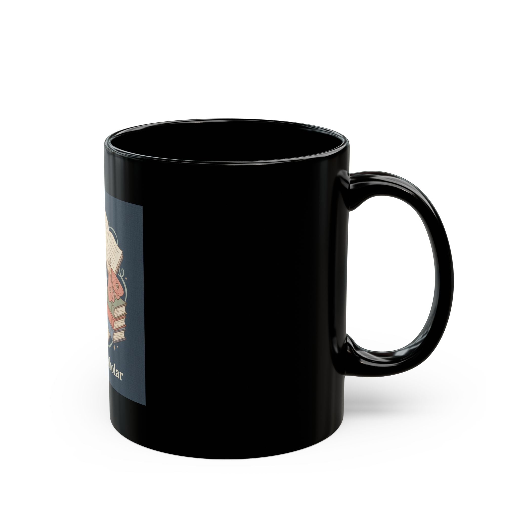 soft life scholar Black Mug 11oz