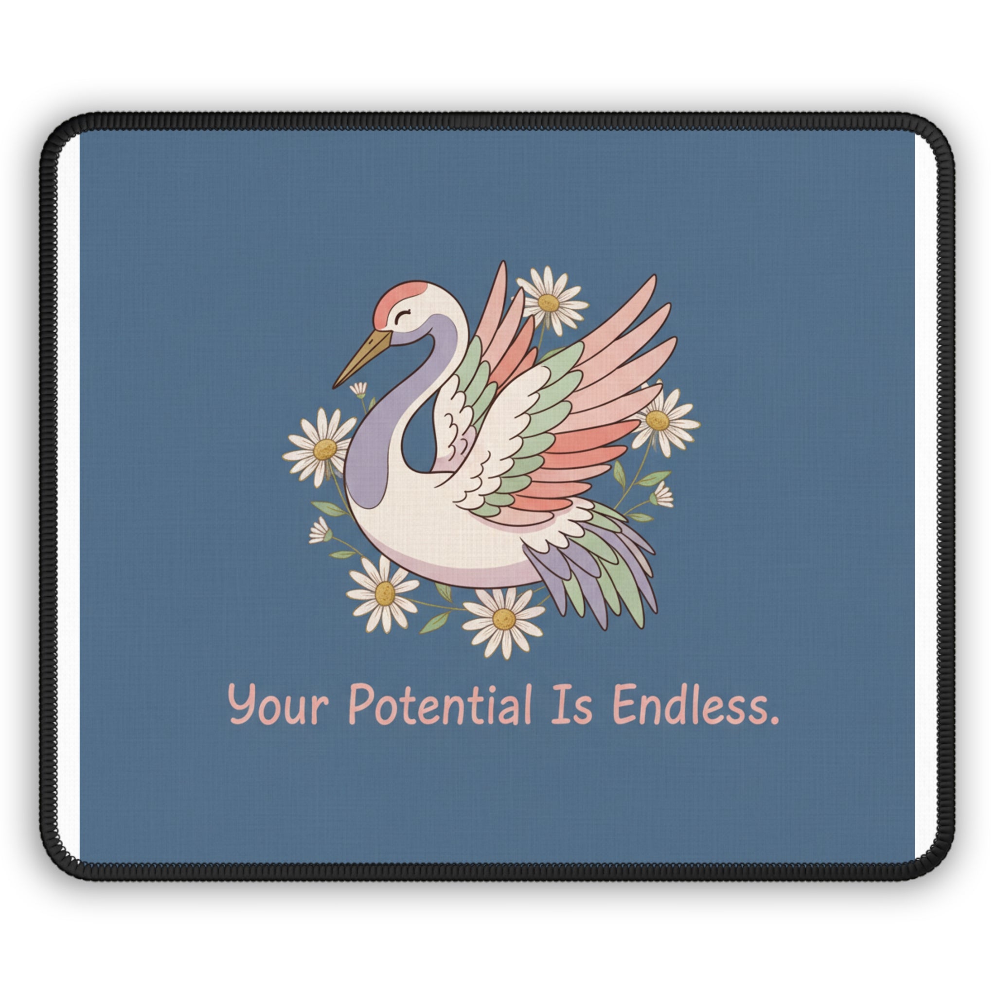 Crane Mouse Pad – Your Potential is Endless