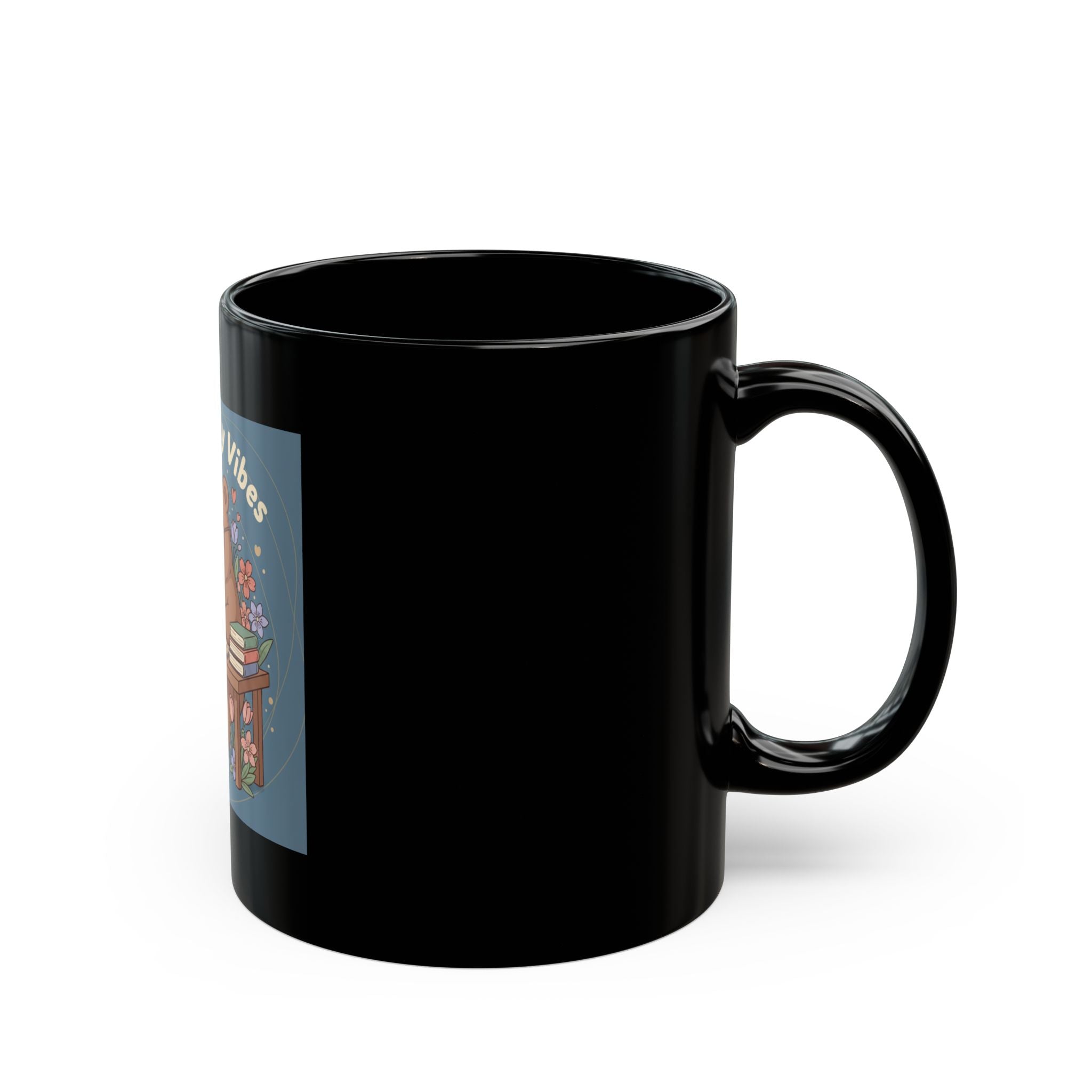 Bear Black Mug 11oz – Study Buddy Vibes