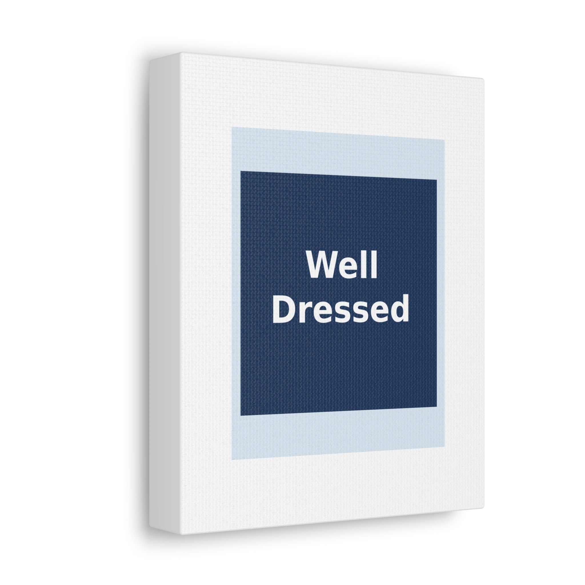 "Well Dressed" Black Cat Canvas | College Girl Gift | Fashion | KayKay Classics