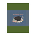 Black Cat Poster – Be Gentle With Yourself
