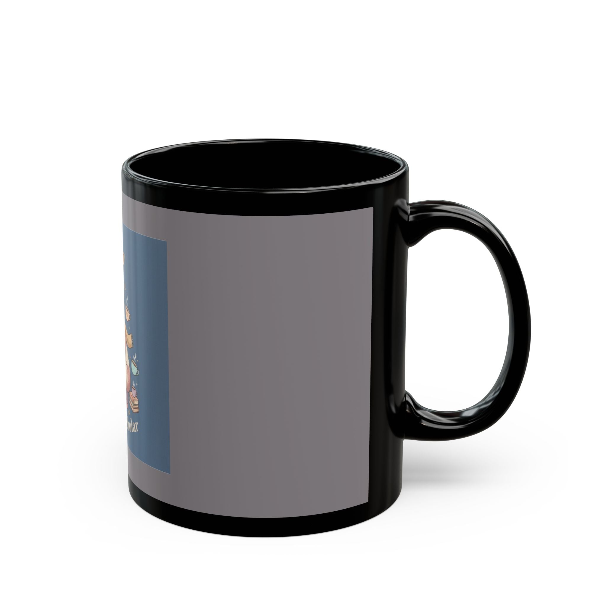Giraffe Black Mug 11oz – Soft Life Scholar