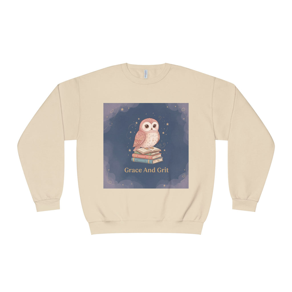 Owl Crewneck Sweatshirt – Grace and Grit