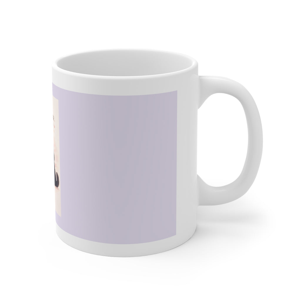 "YOU'RE NEVER TOO MUCH" Black Cat Mug | Trendy Gift for Her | Drinkware | KayKay Classics