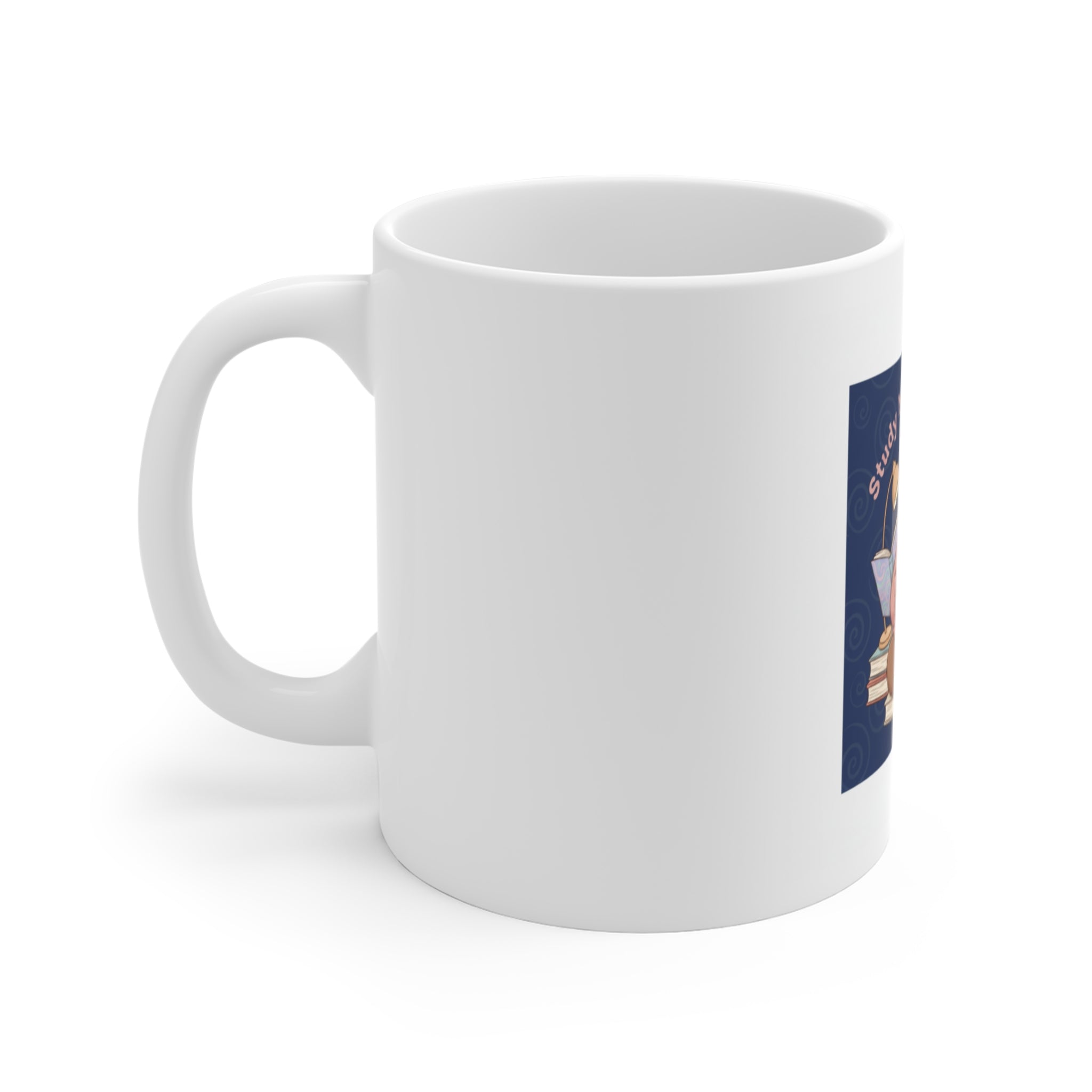 Bear Mug 11oz – Study Now Slay Later