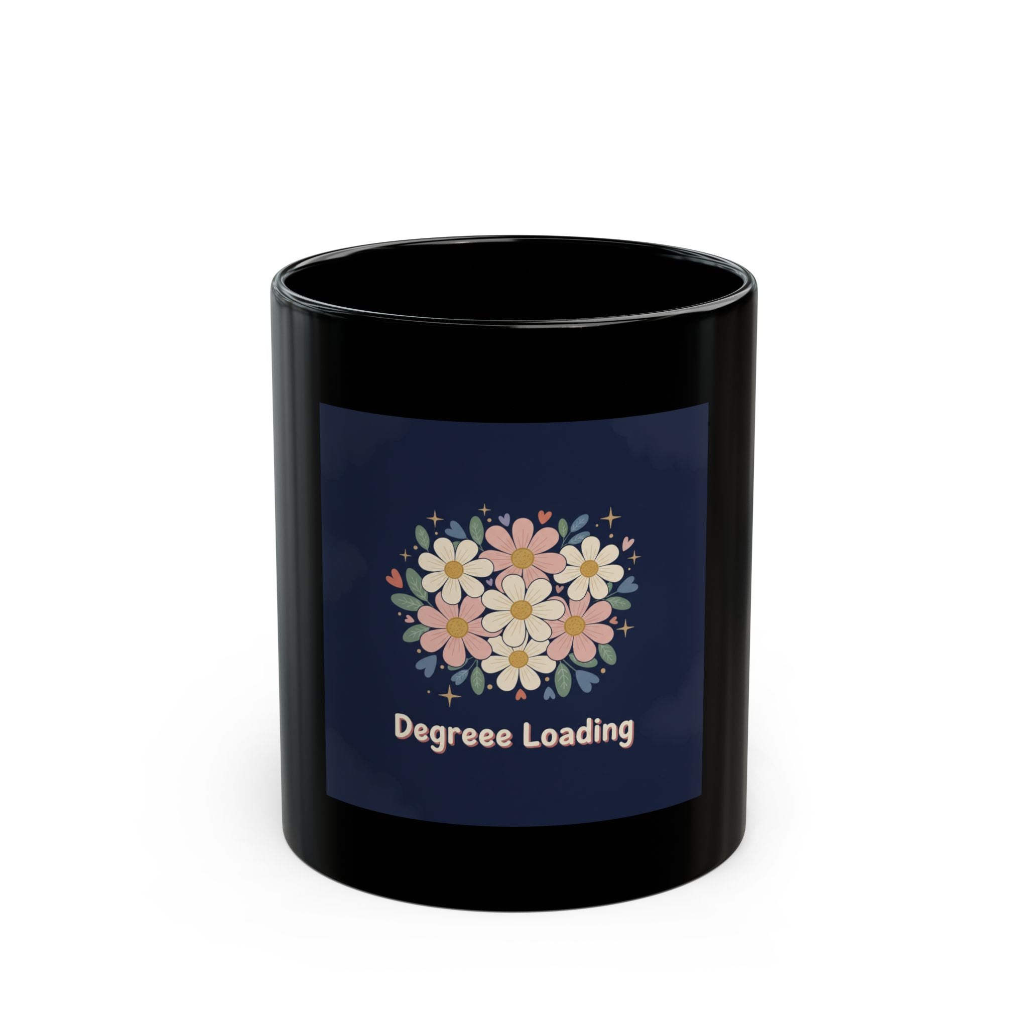 Degreee Loading Black Mug 11oz