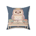 Owl Square Pillow – Be Gentle With Yourself