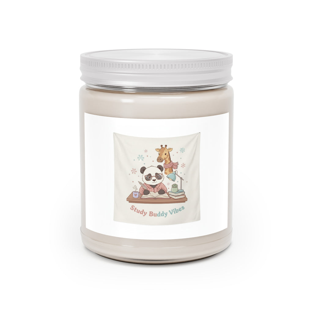 Study Buddy Vibes Panda, giraffe Scented Candle