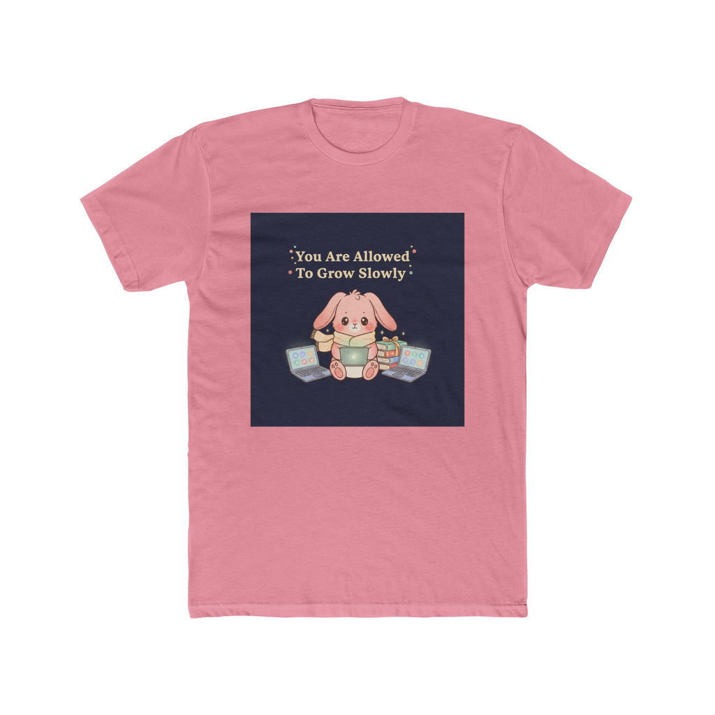 Bunny Unisex Tee – You Are Allowed to Grow Slowly