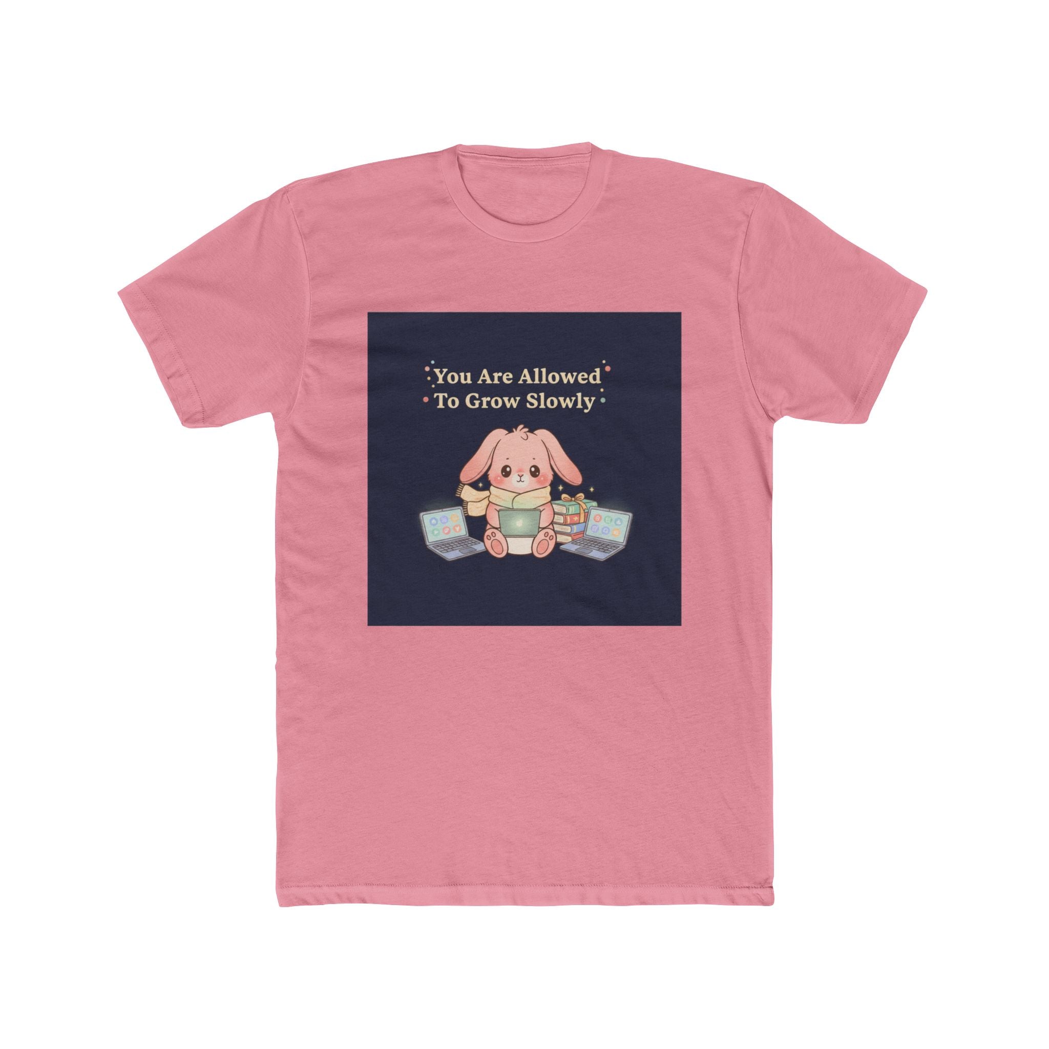 Bunny Unisex Tee – You Are Allowed to Grow Slowly