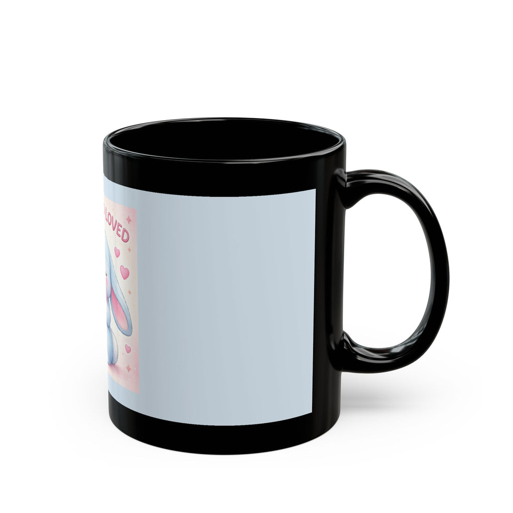 "YOU ARE SO LOVED" Black Cat Black Mug | College Girl Gift | Fashion | KayKay Classics