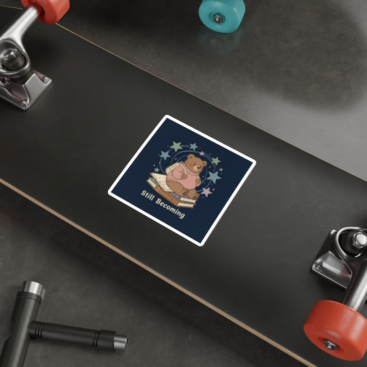 Bear Die-Cut Sticker – Still Becoming