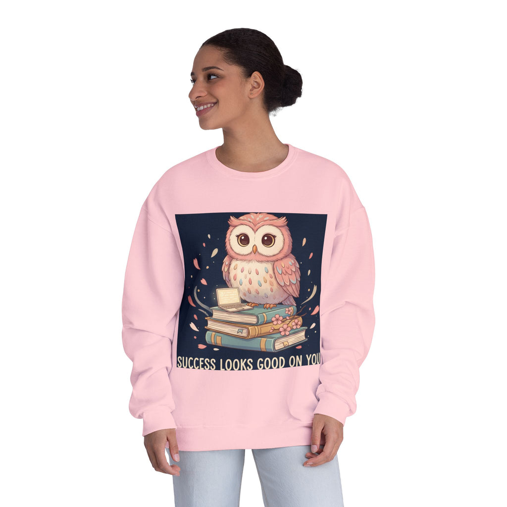 Owl Crewneck Sweatshirt – Success Looks Good on You