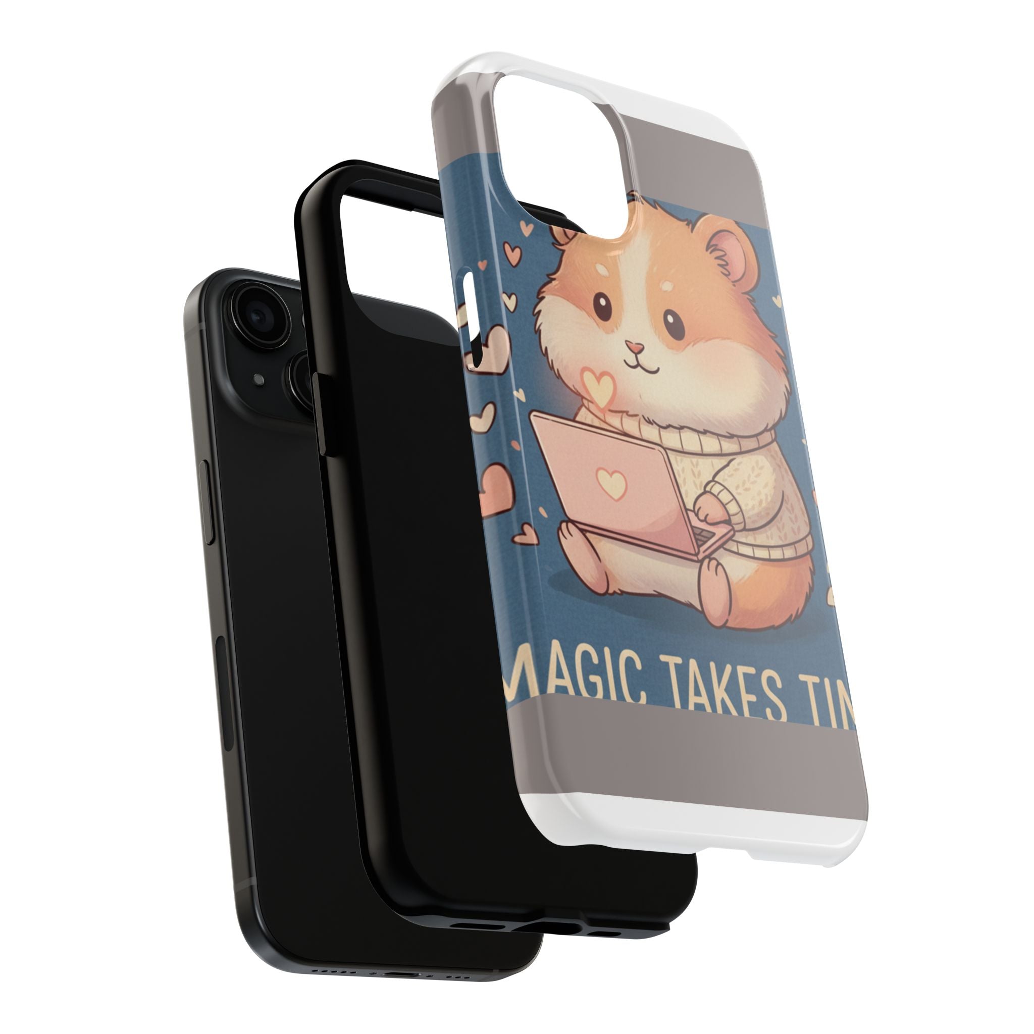 Hamster Tough Phone Case – Magic Takes Time