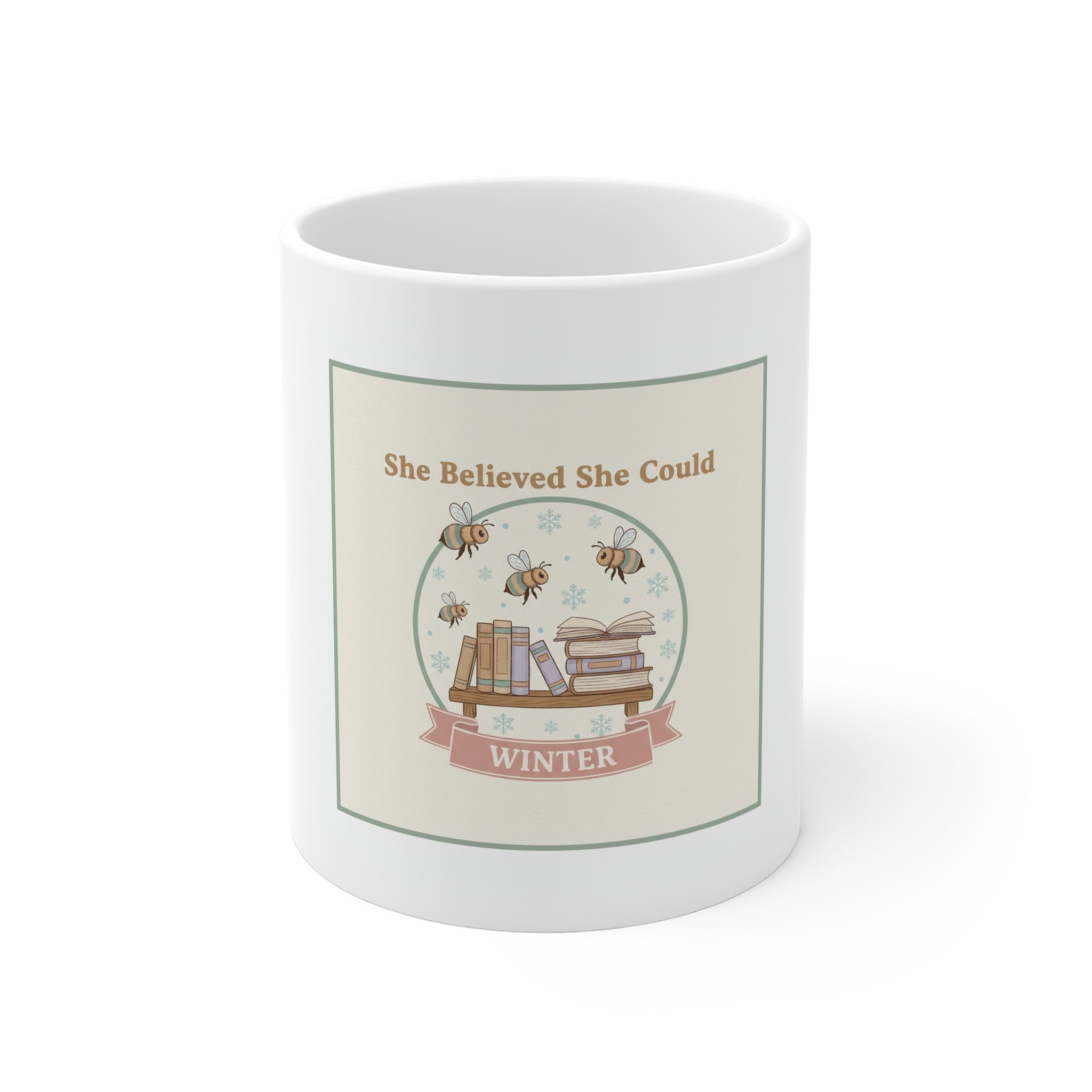 She Believed She Could Bees Mug 11oz