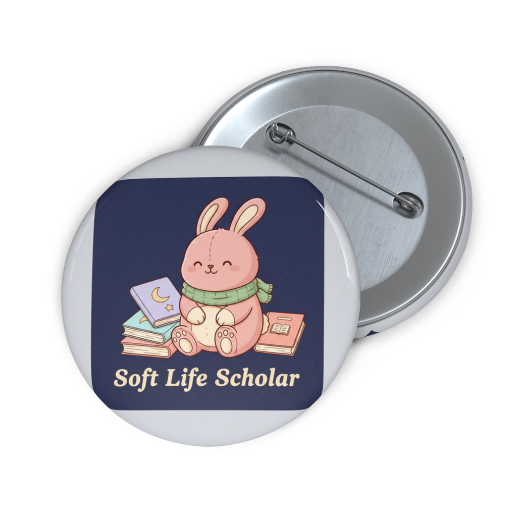 Rabbit Pin Button – Soft Life Scholar