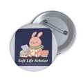 Rabbit Pin Button – Soft Life Scholar