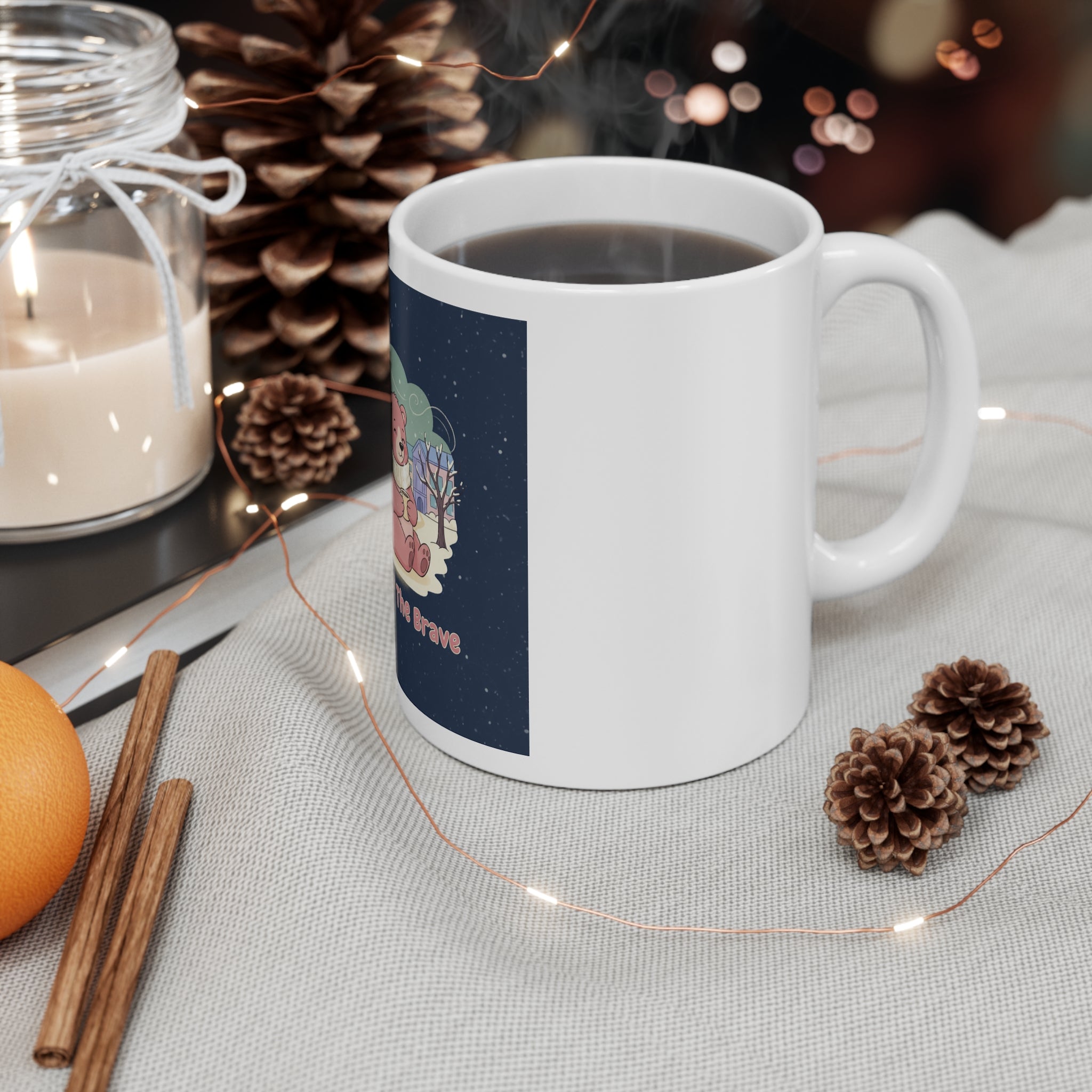 Bear Mug 11oz – Home of the Brave