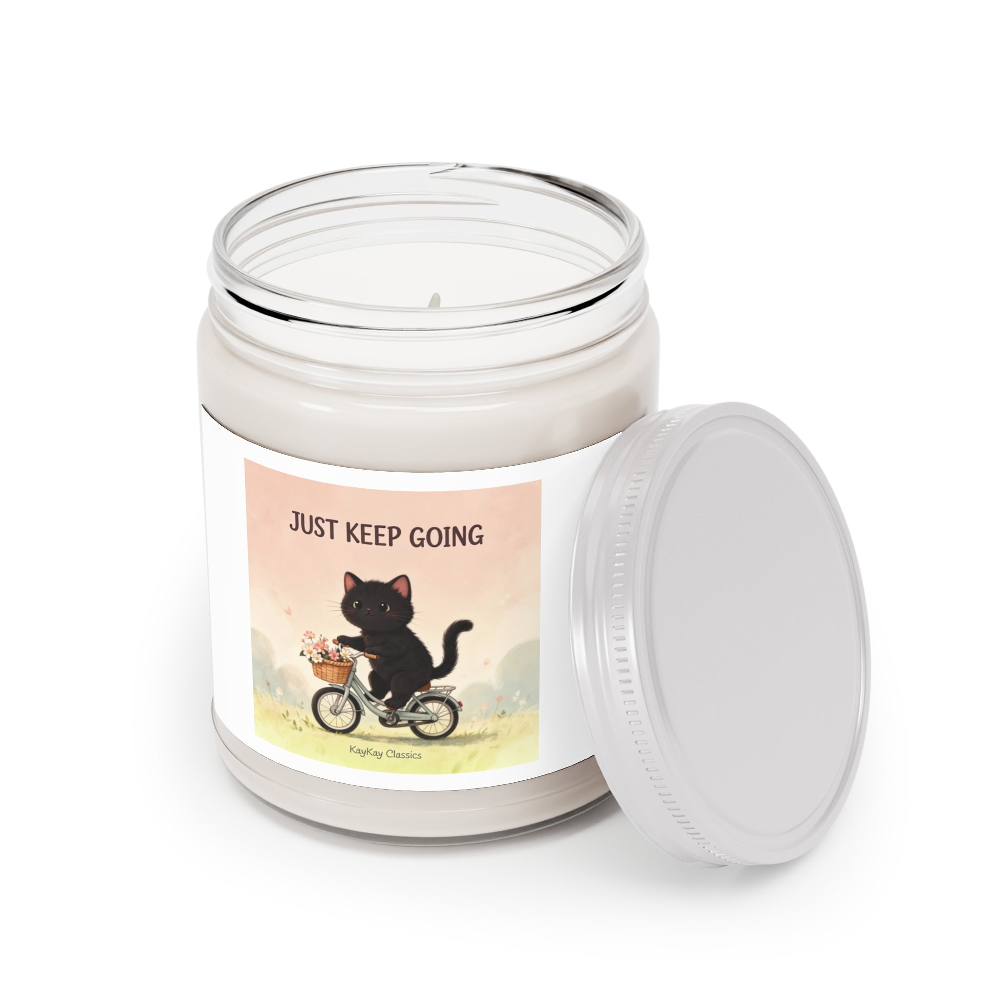 JUST KEEP GOING Cat Scented Candle