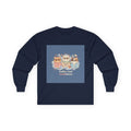 Cats With Glasses Long Sleeve Tee – Coffee and Confidence