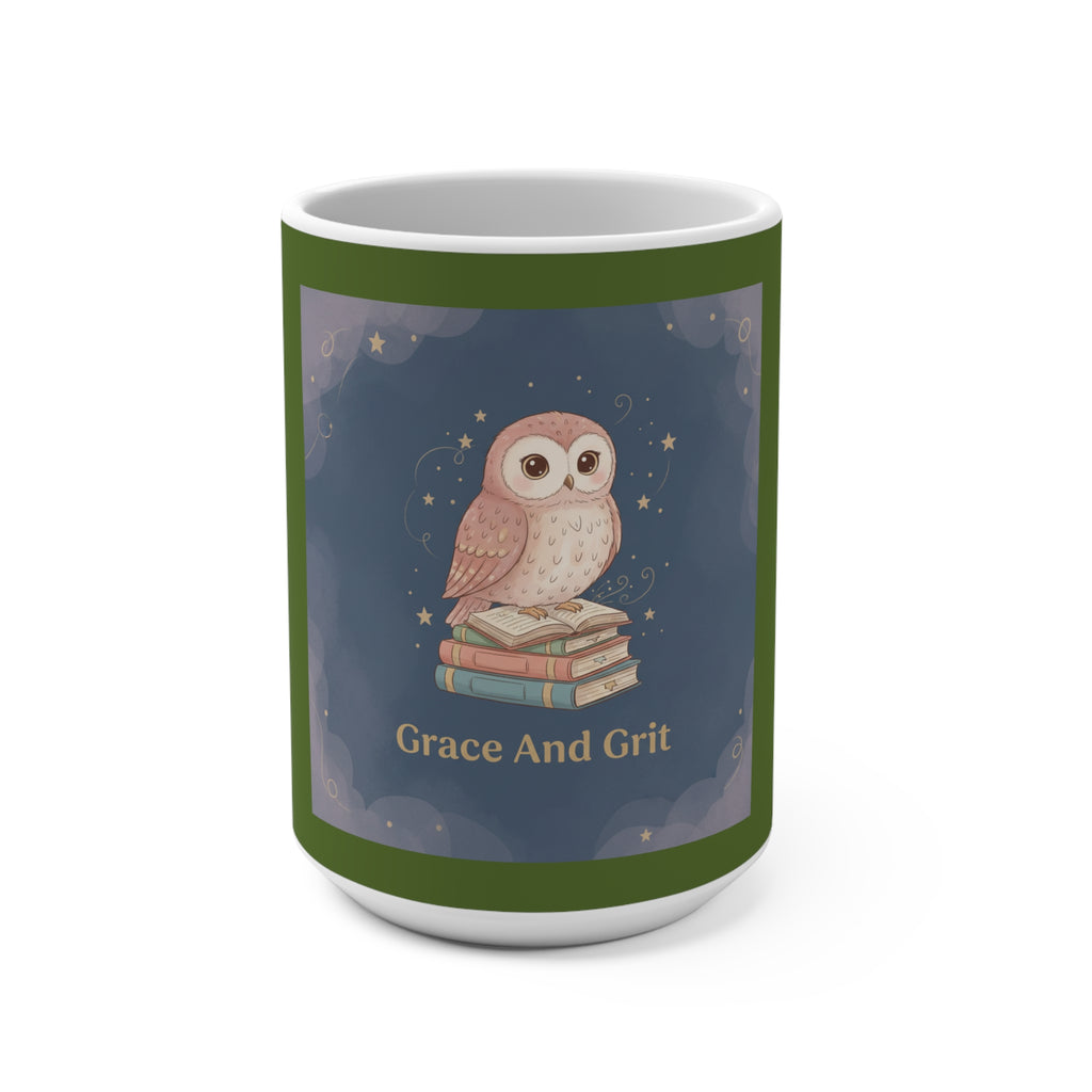 Owl Mug 15oz – Grace and Grit