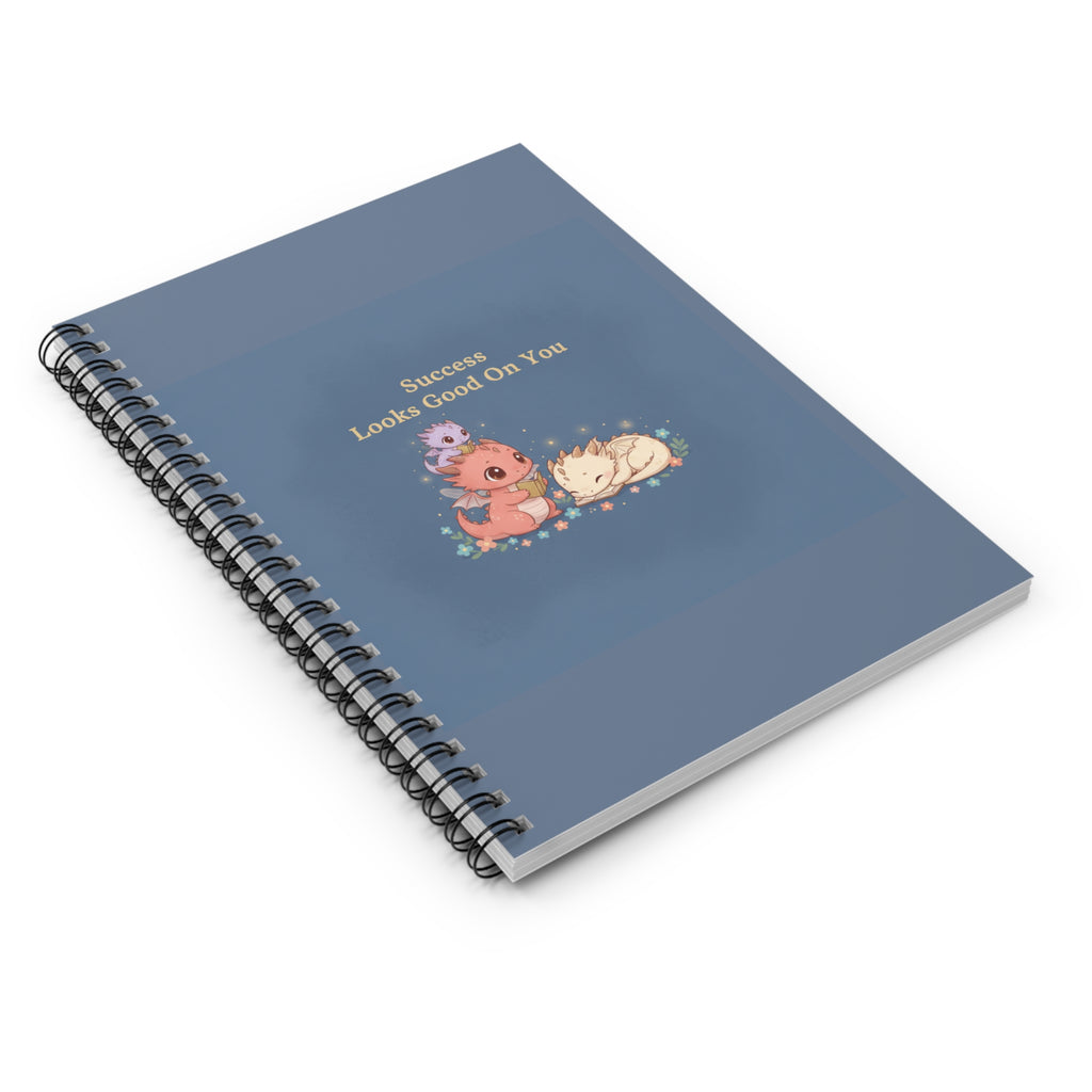 Baby Dragons Spiral Notebook – Success Looks Good on You