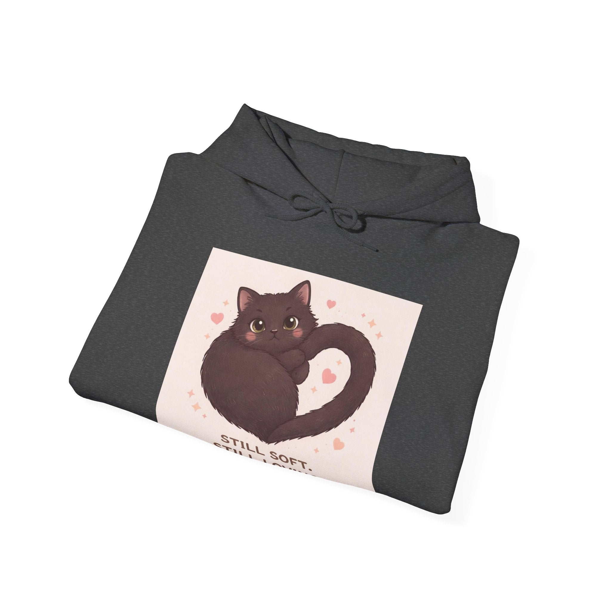 STILL SOFT. STILL LOVING Cat Hoodie