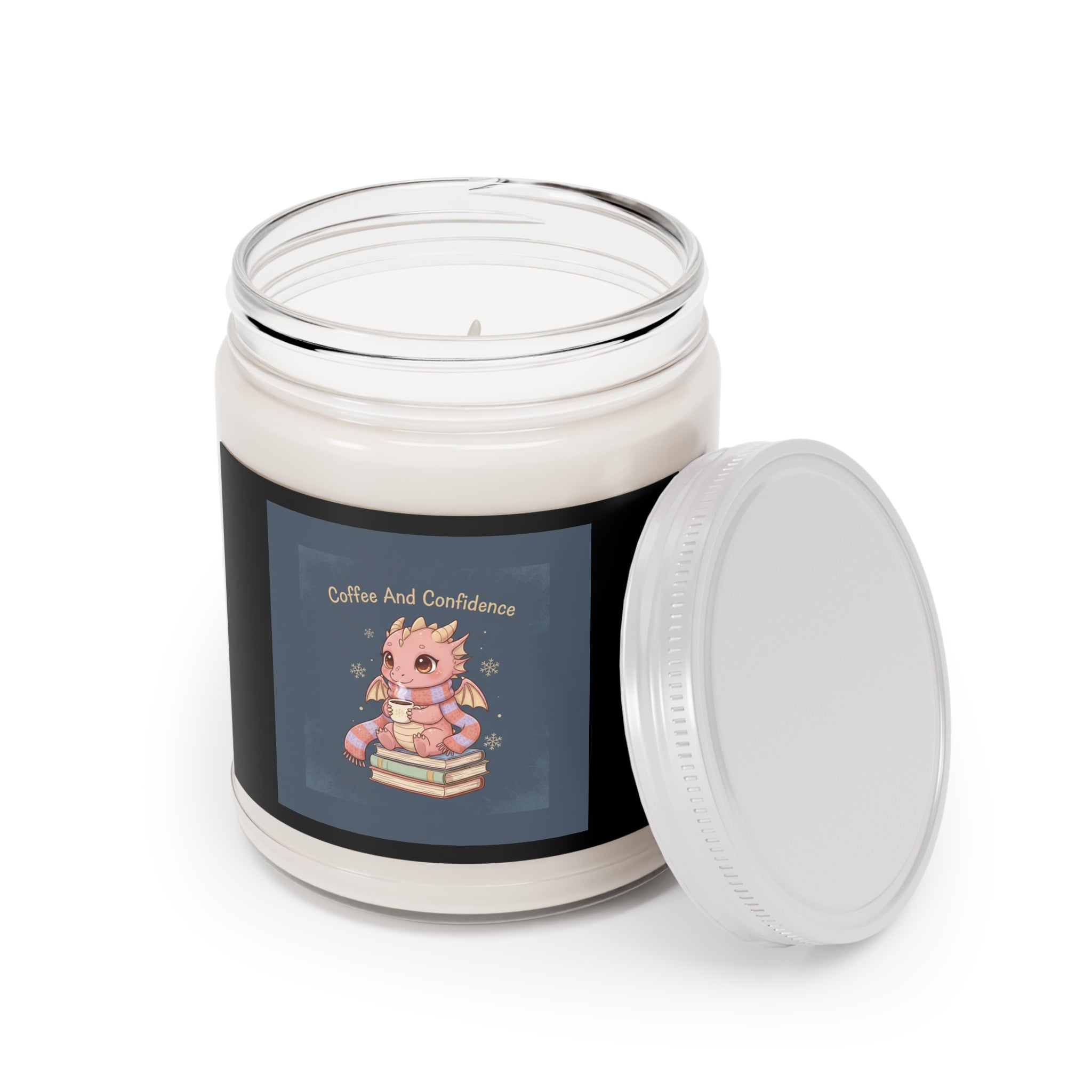 Dragon Scented Candle – Coffee and Confidence
