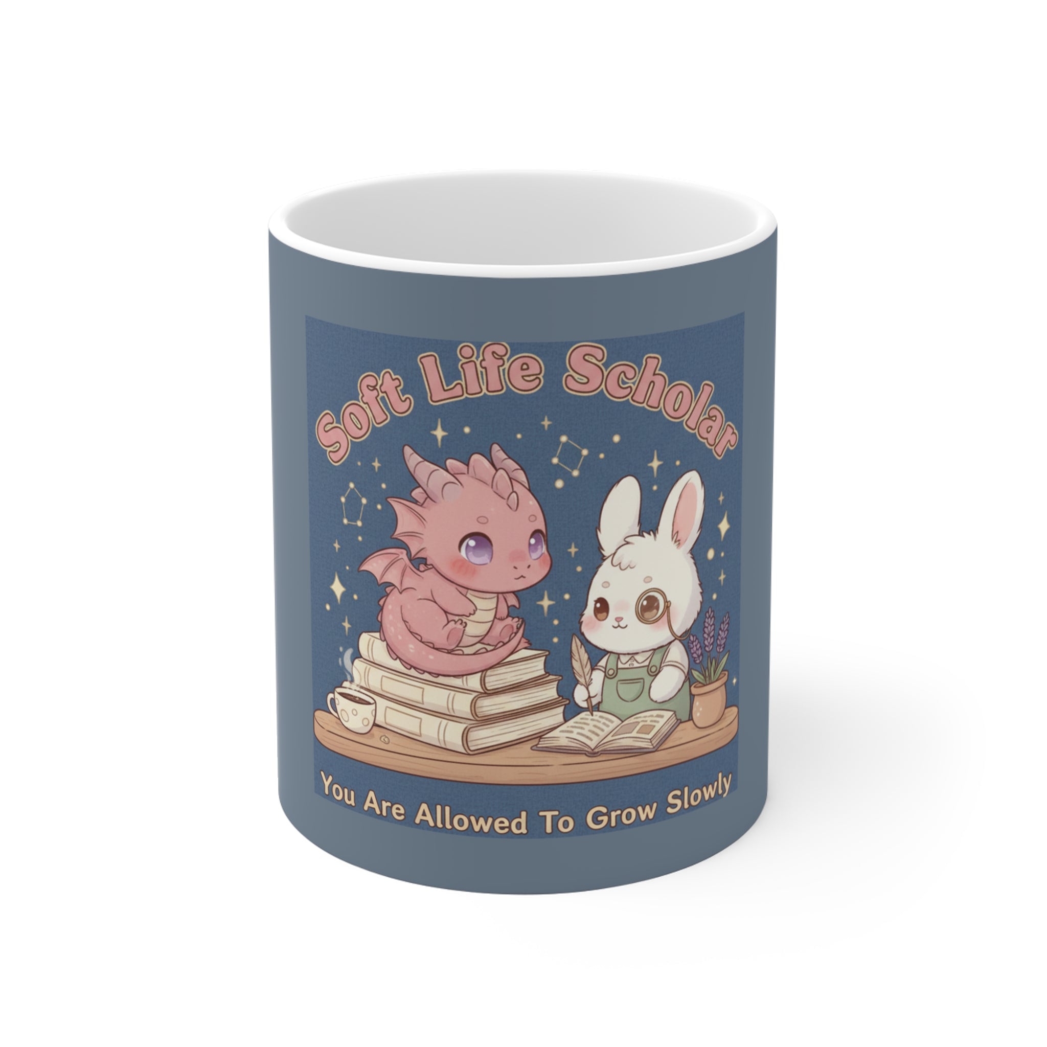 Dragon Mug 11oz – Soft Life Scholar You Are Allowed to Gro