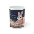 Bunny Mug 11oz – Study Now Slay Later