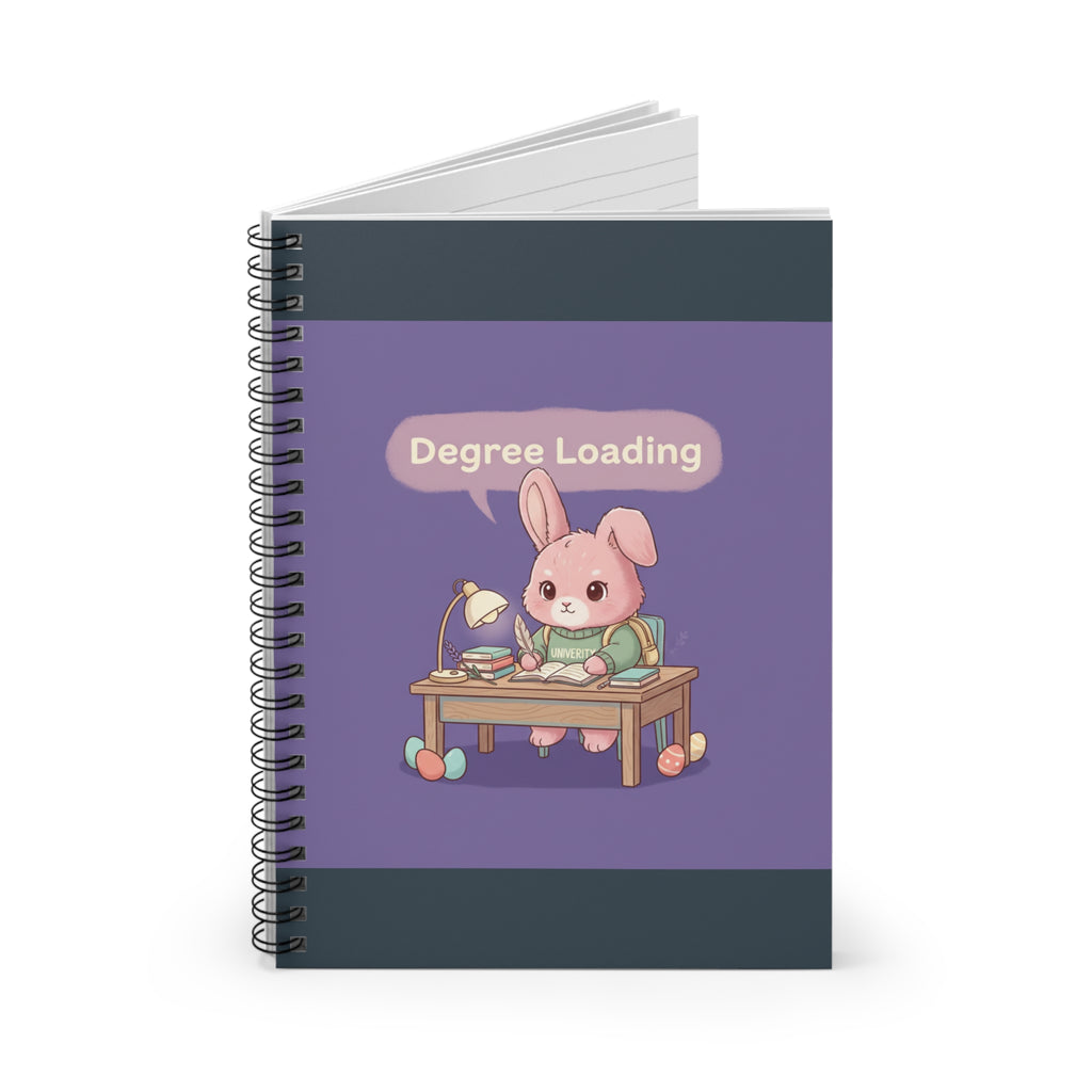 Bunny Spiral Notebook – Degree Loading