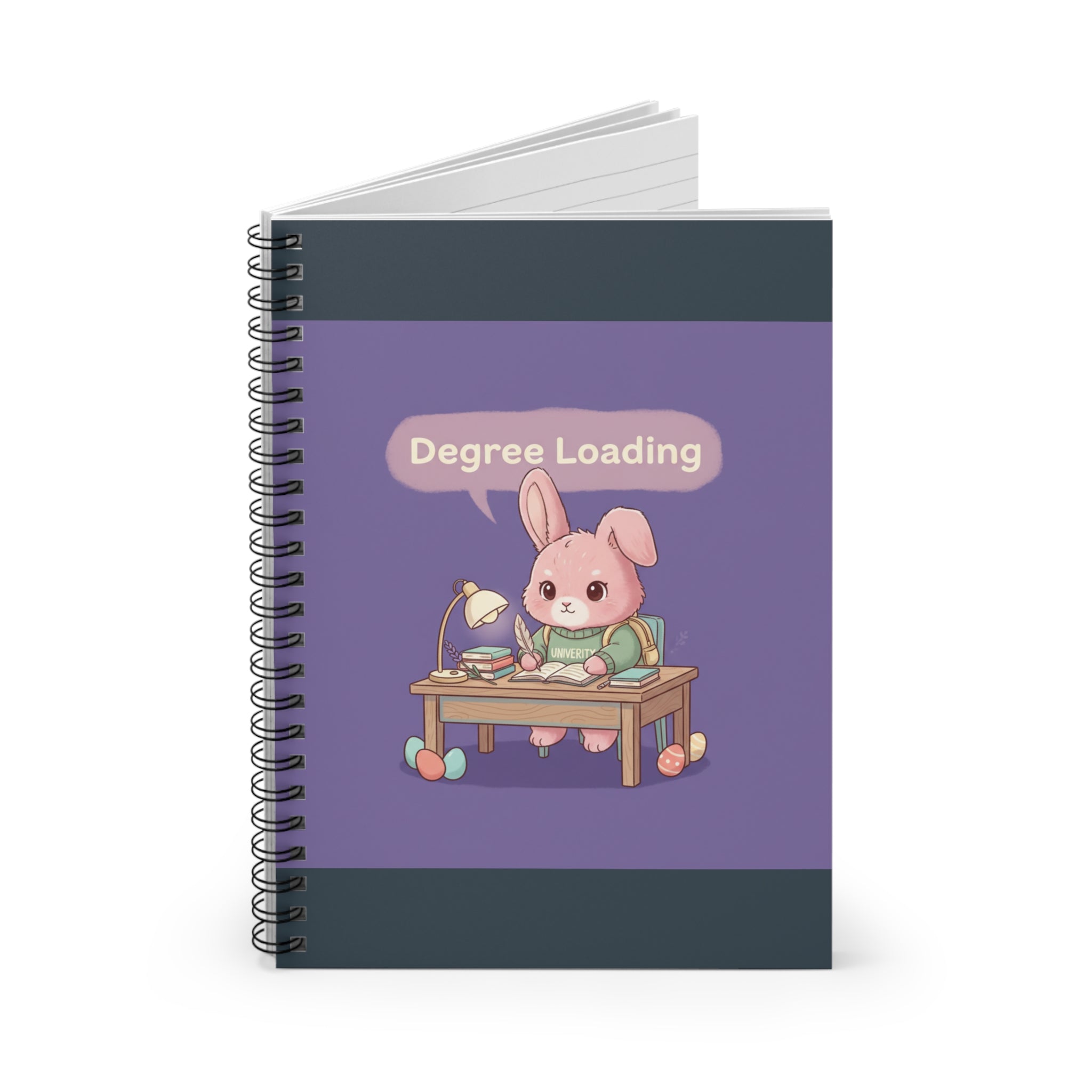 Bunny Spiral Notebook – Degree Loading