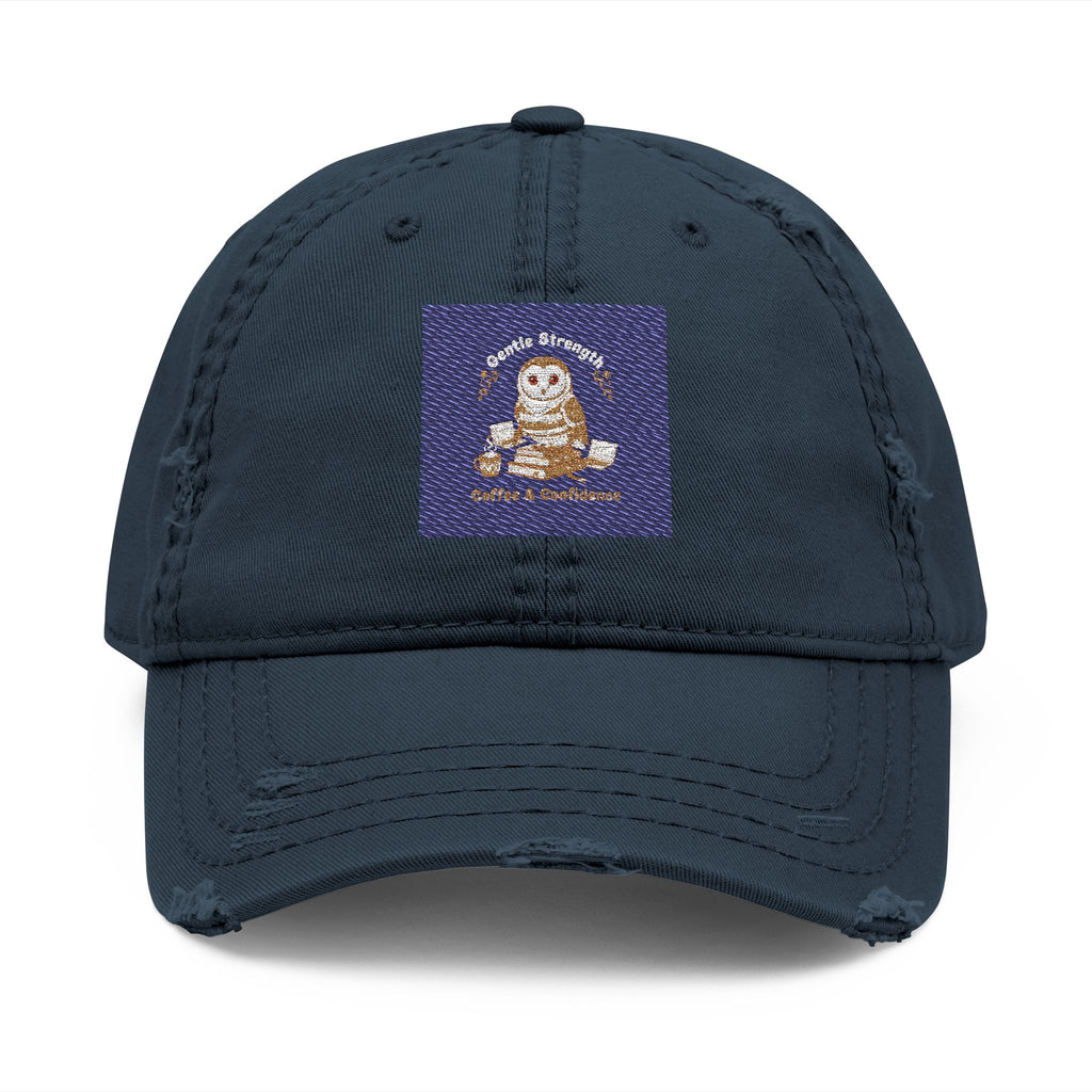 Owl Dad Hat – Gentle Strength Coffee Confidence
