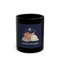 Bear Black Mug 11oz – Gentle Strength