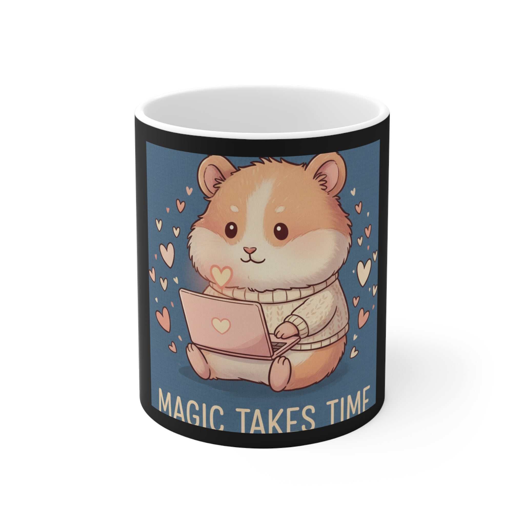 Hamster Mug 11oz – Magic Takes Time