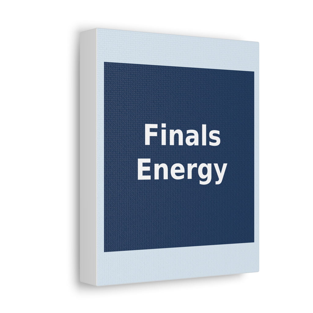 "Finals Energy" Black Cat Canvas | Trendy Gift for Her | Lifestyle | KayKay Classics
