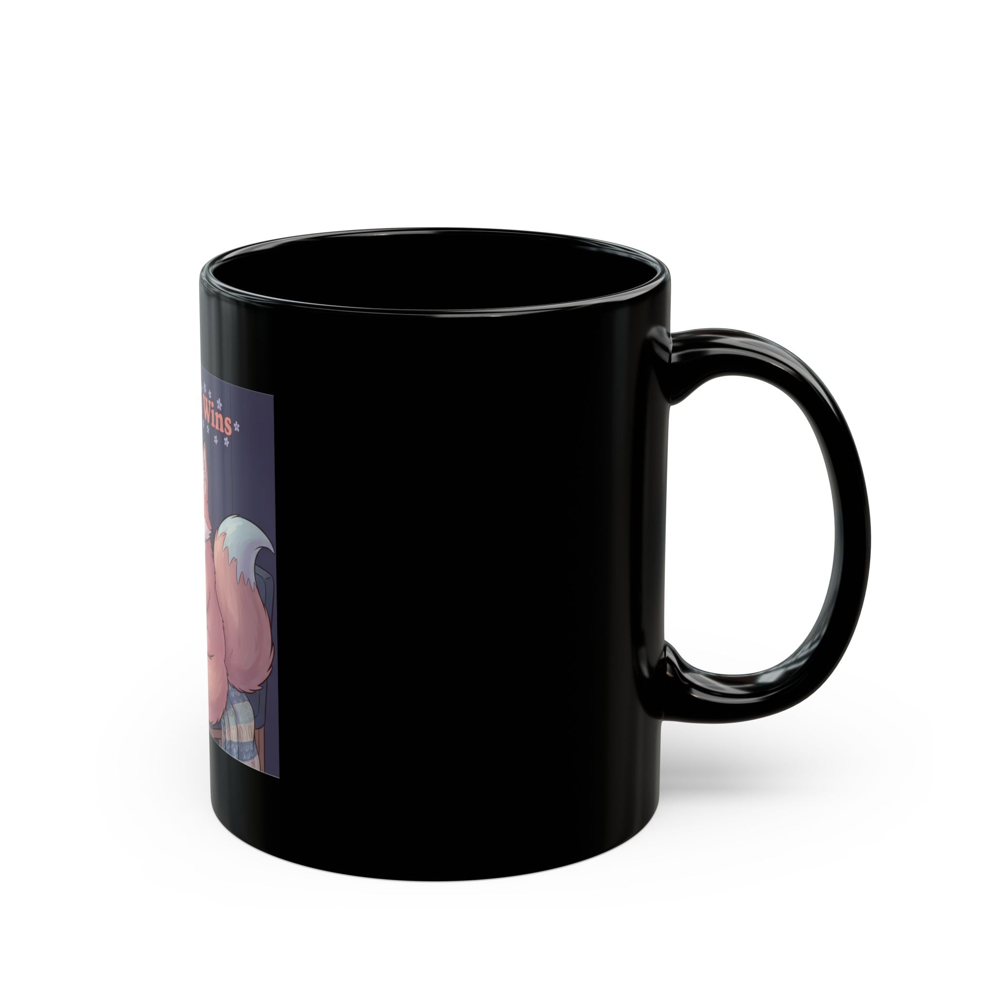 Bunny Black Mug 11oz – Most Fun Wins