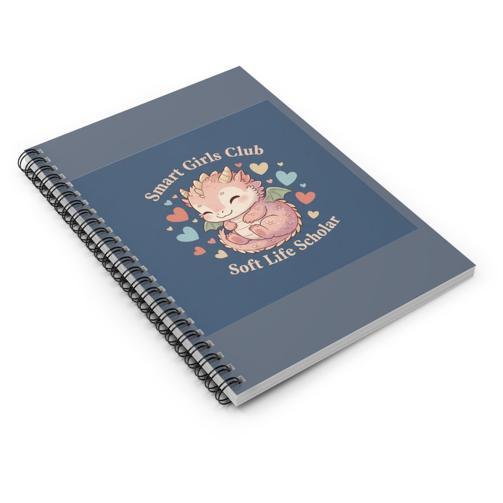 Dragon Spiral Notebook – Smart Girls Club Soft Life Scholar
